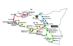 XXVI GIRO di SICILIA - Mappa
